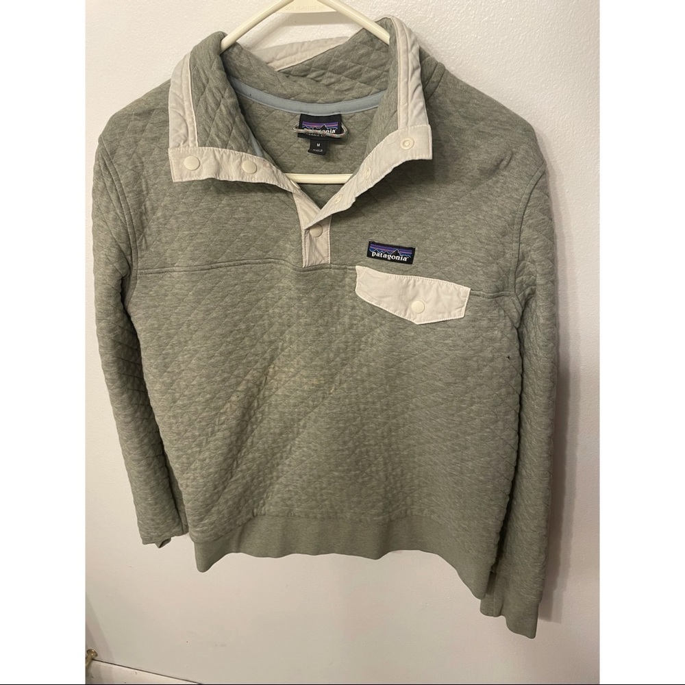 Loved Patagonia OrganicCotton Quilt SnapT Pullover